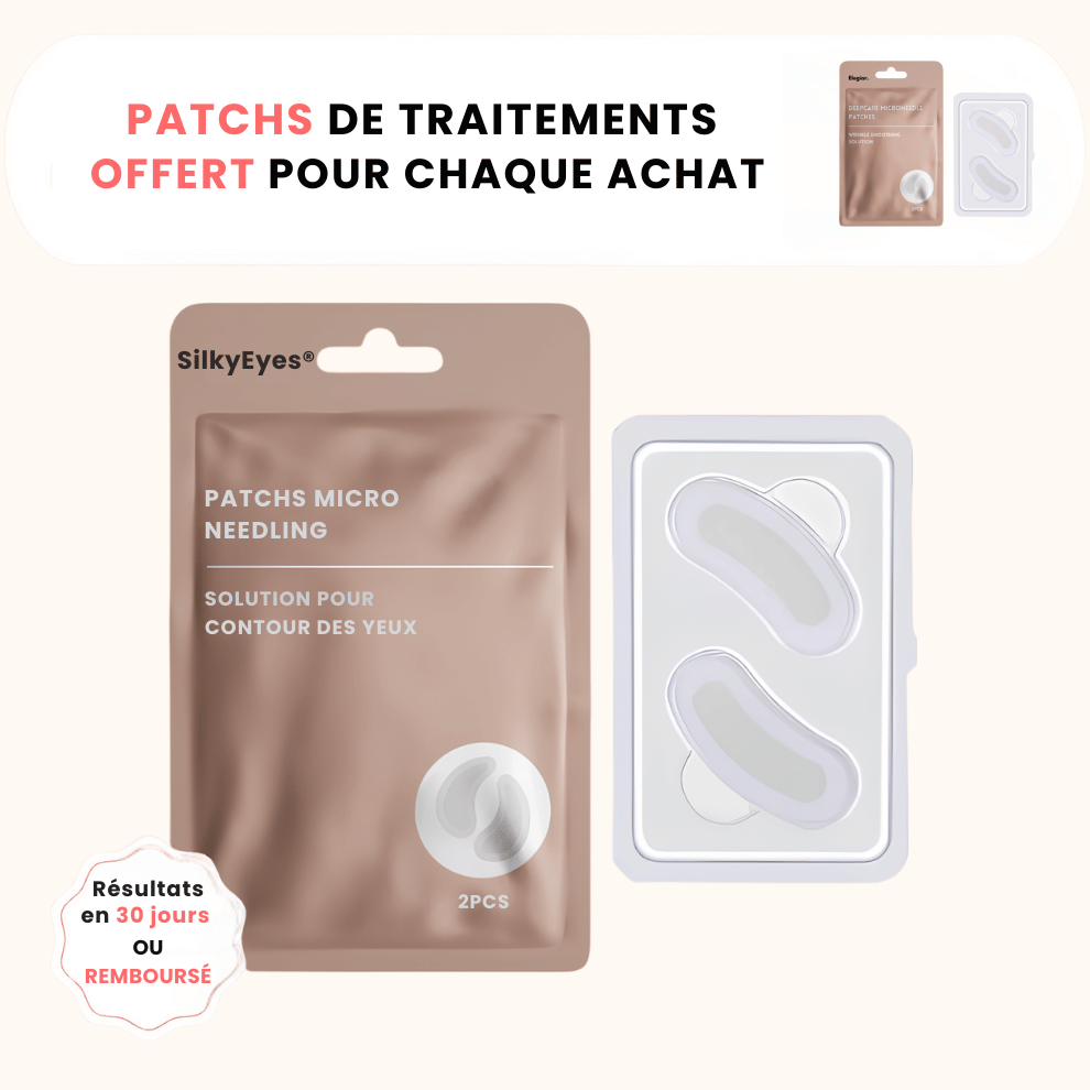 SilkyEyes® - Patchs Micro-Needling Contour des Yeux